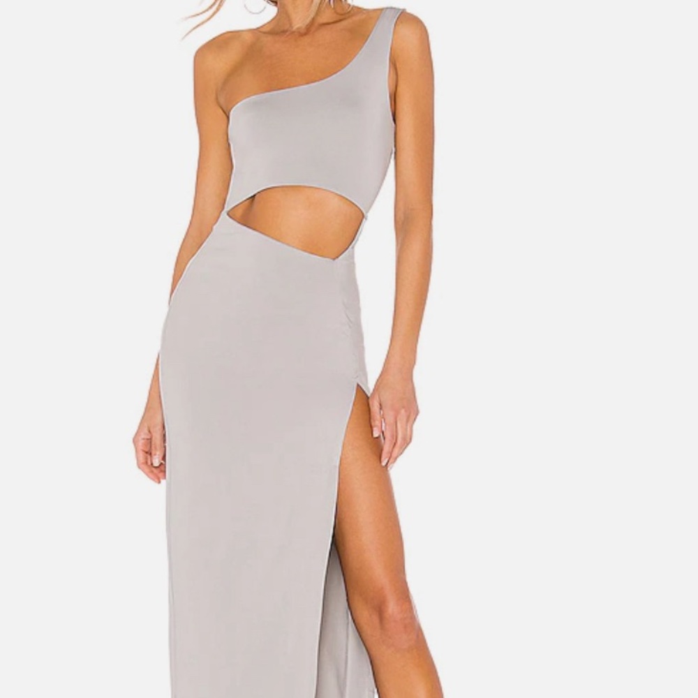 Gray gown